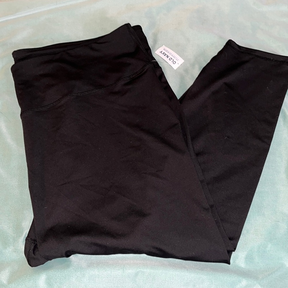 Old‎ Navy Leggings Powerpress High Rise Black Size 4X